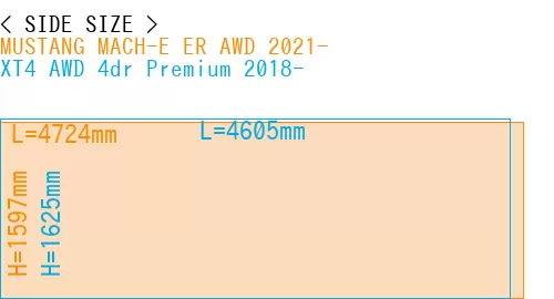 #MUSTANG MACH-E ER AWD 2021- + XT4 AWD 4dr Premium 2018-